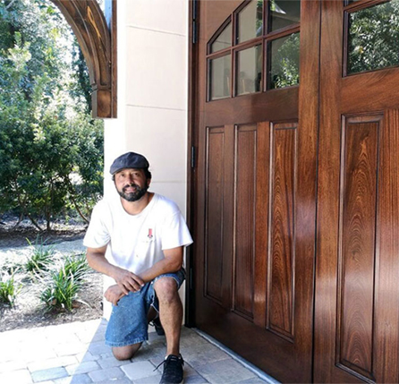 Front Door Refinishing by Lance Daniel Aulffo
